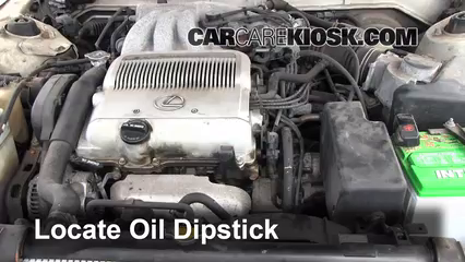 1993 Lexus ES300 3.0L V6 Oil Check Oil Level